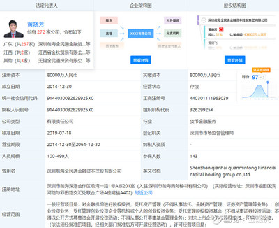 全民通金融石城分公司遭風(fēng)險警示 未獲許可不得從事金融業(yè)務(wù)及受托管理股權(quán)投資基金